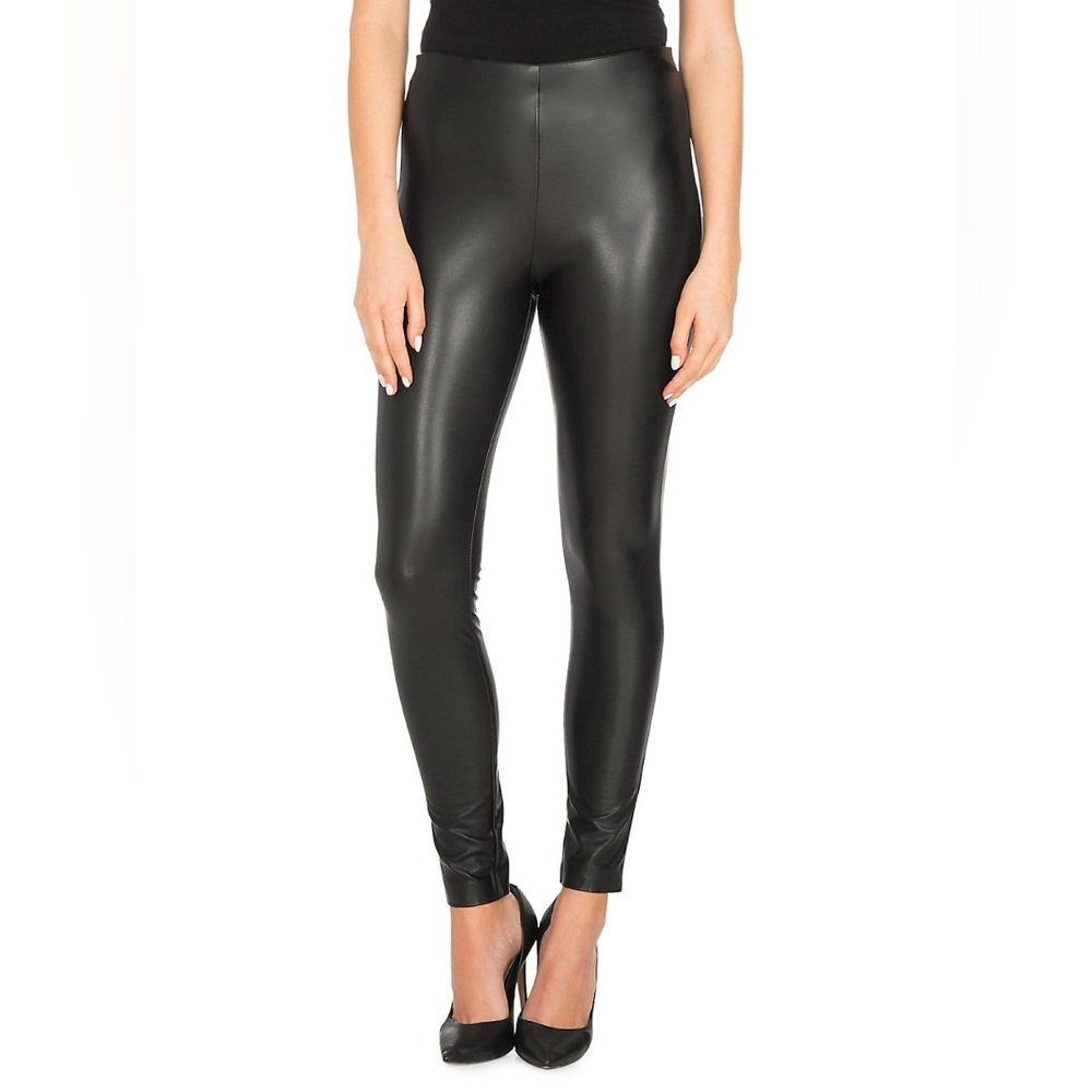Guess Kaliann Vegan Leather leggings Black Medium